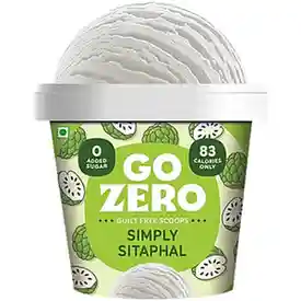 Go Zero Simply Sitaphal Guilt Free Ice Cream, 100 ml Cup
